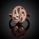 Wholesale Classic Rose Gold Oval White Ring TGGPR1144 1 small