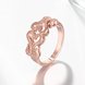 Wholesale Trendy Rose Gold Heart Ring TGGPR1158 1 small