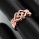 Wholesale Trendy Rose Gold Heart Ring TGGPR1158 2 small