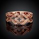 Wholesale Trendy Rose Gold Heart Ring TGGPR1158 3 small