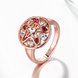 Wholesale Classic Rose Gold Star White Rhinestone Ring TGGPR1200 0 small