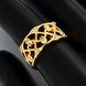 Wholesale Classic 24K Gold Heart White CZ Ring TGGPR1344 4 small