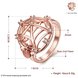 Wholesale Classic Rose Gold Insect White CZ Ring TGGPR1360 0 small