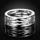 Wholesale Romantic Platinum Round White CZ Ring TGGPR1400 1 small