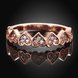 Wholesale Classic Rose Gold Heart White CZ Ring TGGPR1459 1 small