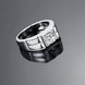 Wholesale Classic Romantic Platinum Geometric White CZ Ring for man Fashion Simple Stylish Jewelry TGGPR400 1 small