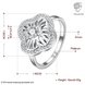 Wholesale Classic Platinum Plant White CZ Ring TGGPR441 0 small