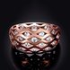Wholesale Classic Rose Gold Round White CZ Ring TGGPR541 2 small