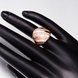 Wholesale Classic Rose Gold Round White CZ Ring TGGPR558 0 small