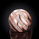 Wholesale Classic Rose Gold Round White CZ Ring TGGPR558 2 small