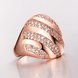 Wholesale Classic Rose Gold Round White CZ Ring TGGPR558 3 small