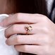 Wholesale Classic Rose Gold Heart White CZ Ring TGGPR959 4 small