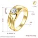 Wholesale Classic 10K Gold Round White CZ Ring TGGPR1033 0 small