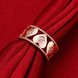 Wholesale Trendy Rose Gold Geometric White CZ Ring TGGPR1063 1 small