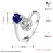 Wholesale Classic Platinum Plant Multicolor CZ Ring TGGPR655 0 small