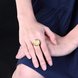 Wholesale Punk 24K Gold Round Ring TGGPR1167 4 small