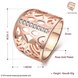 Wholesale Classic Rose Gold Geometric CZ Ring TGGPR1195 0 small