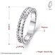 Wholesale Classic Platinum Round Ring TGGPR1320 1 small