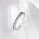 Wholesale Romantic Platinum Round White CZ Ring TGGPR932 3 small