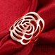 Wholesale Trendy Rose Gold Plant Ring TGGPR1168 3 small