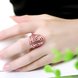 Wholesale Trendy Rose Gold Plant Ring TGGPR1168 4 small