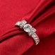 Wholesale Bohemia Platinum Geometric White Rhinestone Ring TGGPR1224 3 small