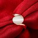 Wholesale Romantic Rose Gold Round White Stone Ring TGGPR1484 2 small