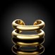 Wholesale Trendy 24K Gold Geometric Ring TGGPR1503 0 small
