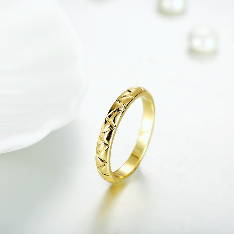 Wholesale Trendy Antique Gold Round Ring TGGPR173 2