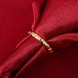 Wholesale Trendy Antique Gold Round Ring TGGPR173 3 small