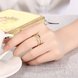 Wholesale New Design Cross shape  Trendy Antique Gold White CZ Ring fine jewelry gift  TGGPR239 4 small