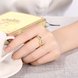 Wholesale Hot sale Jewelry Infinity 8 Symbol Trendy Imitation Antique Gold Ring White Crystal Ring TGGPR253 4 small