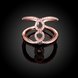 Wholesale Creative  trendy design Titanium White CZ Ring  fine gift for girl TGGPR293 1 small