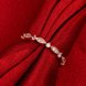 Wholesale Romantic Rose Gold Geometric White CZ Ring TGGPR954 3 small