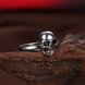 Wholesale Ancient Silver Color Human skull Rings Fashion punk style Birthday Gifts Couple Jewelry TGVGR011 3 small