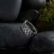 Wholesale Newly Punk style 8 shape Rings Retro Antique Silver Color rings Personality party Jewelry unisex TGVGR028 1 small