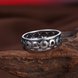 Wholesale Trendy Antique Silver Ring Newly Punk style Chinese antique coin pattern Personality Party Ring unisex Jewelry TGVGR036 3 small