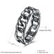 Wholesale Trendy Ancient Silver Color Unisex Charms Biker Ring Punk European Style Men Chain Buddha Rings Female Jewelry Free Shipping TGVGR038 4 small