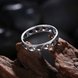 Wholesale Trendy Antique Silver Unisex Charms heart shape Ring Punk European Style Men Chain Buddha Rings Female Jewelry Free Shipping TGVGR039 2 small