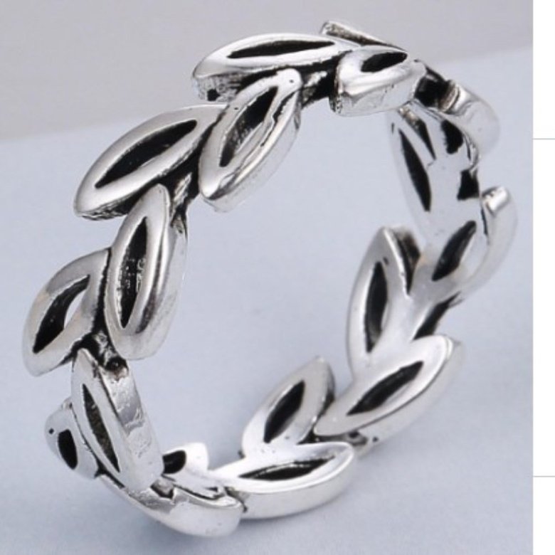 Wholesale Cheap Vintage small leaf ring from china Retro style VGR015 0