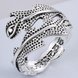 Wholesale Cheap Fashion Ring grass Retro popular Silver plating Ring for neutral VGR016 0 small
