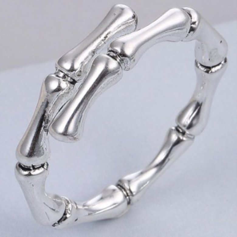 Wholesale Cheap Retro opening ring silver girl lovely jewelry from china VGR017 0