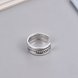 Wholesale Cheap Smile lucky little Retro simplicity Silver plating Ring for neutral VGR026 0 small