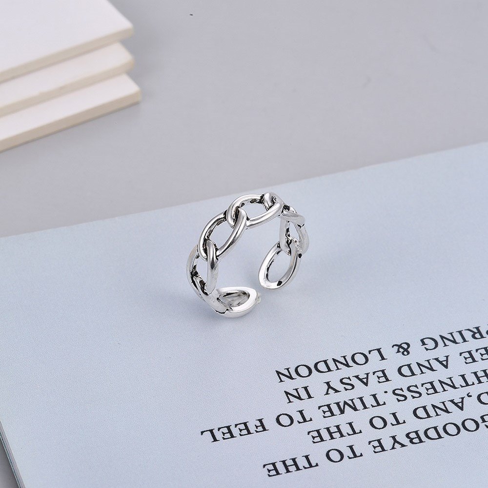 Wholesale Cheap Simple retro opening ring From china VGR028 2