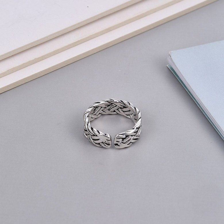 Wholesale Cheap Opening adjustable small ring neutral retro simplicity VGR033 0