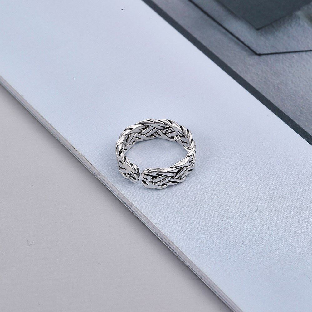 Wholesale Cheap Opening adjustable small ring neutral retro simplicity VGR033 1
