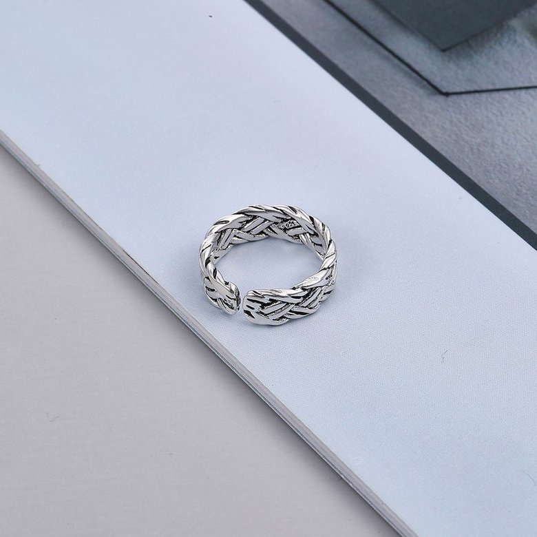 Wholesale Cheap Opening adjustable small ring neutral retro simplicity VGR033 1