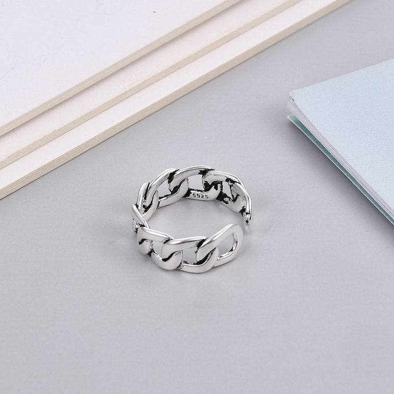 Wholesale Cheap Opening adjustable small ring neutral retro simplicity VGR043 1