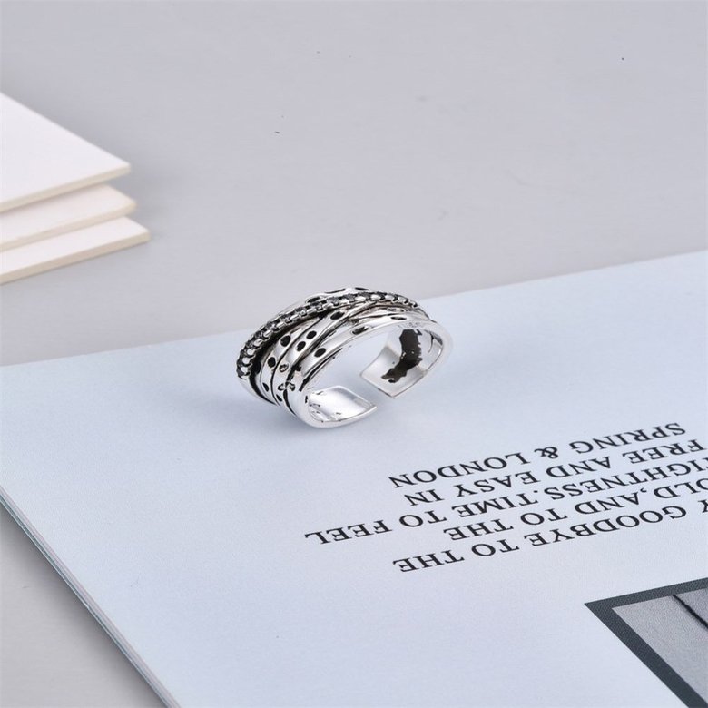 Wholesale Cheap Neutral retro simple opening adjustable small ring VGR044 2