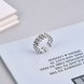 Wholesale Cheap Retro opening adjustment small ring double-layer stars VGR049 2 small